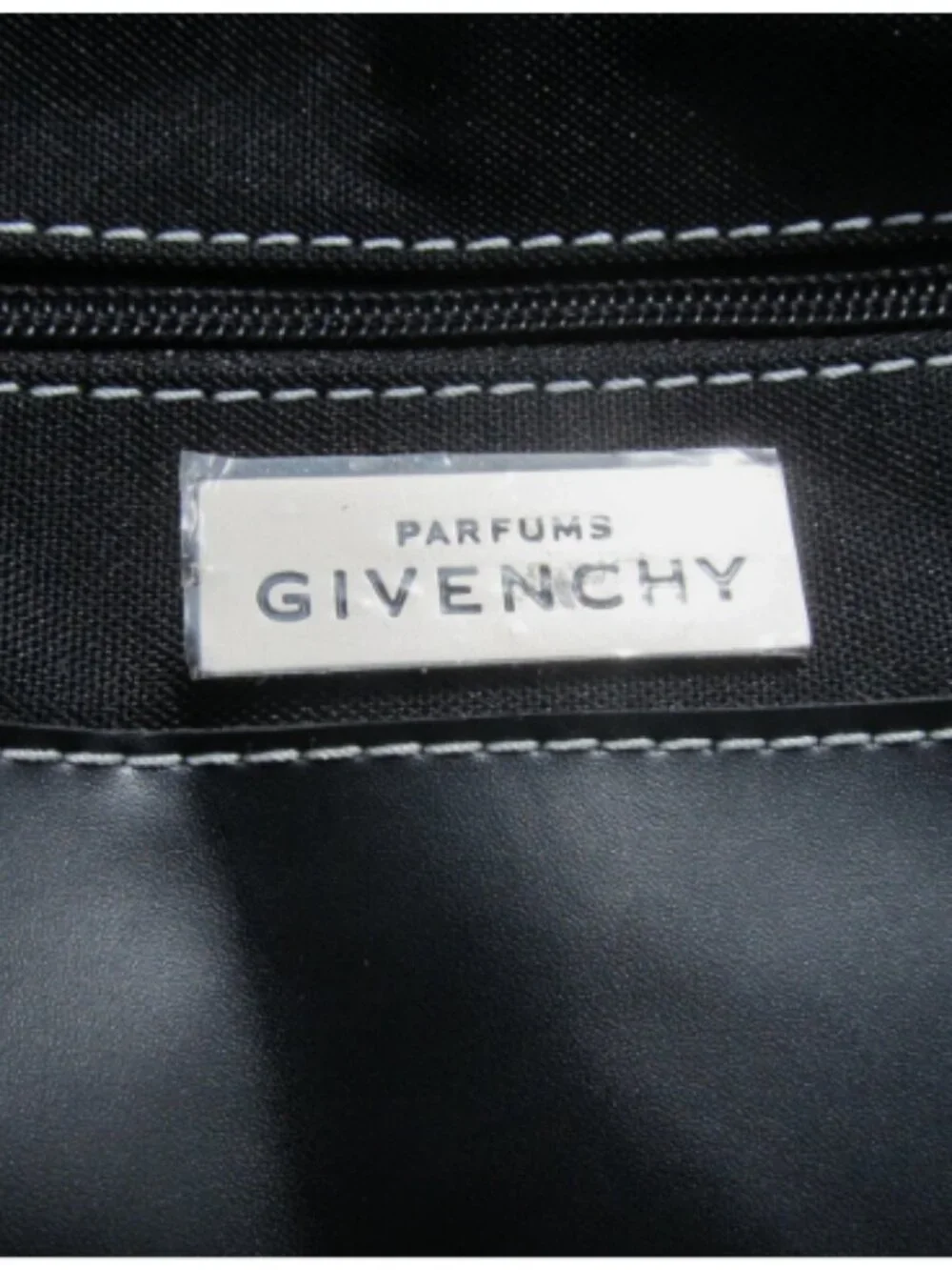Givenchy Parfums Handbag Purse Luggage Large Black Duffle Weekender